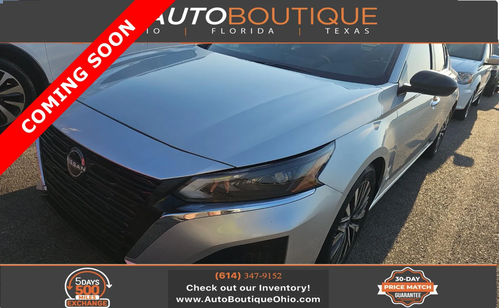 Silver 2024 Nissan Altima 2.5 SV for sale in Columbus, OH