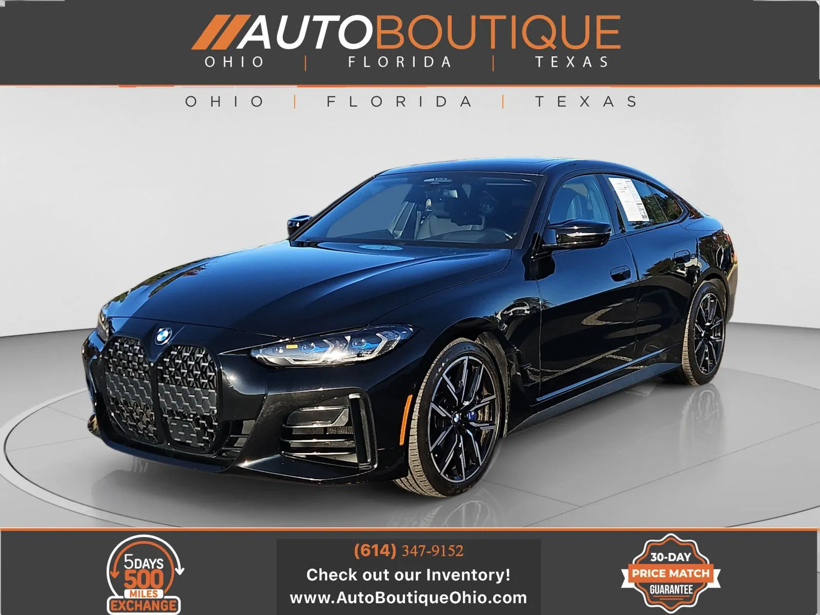 Black 2022 BMW 4 Series M440i xDrive for sale in Columbus, OH