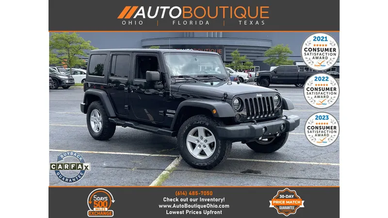 2016 Jeep Wrangler Unlimited Sport for sale in Columbus, OH