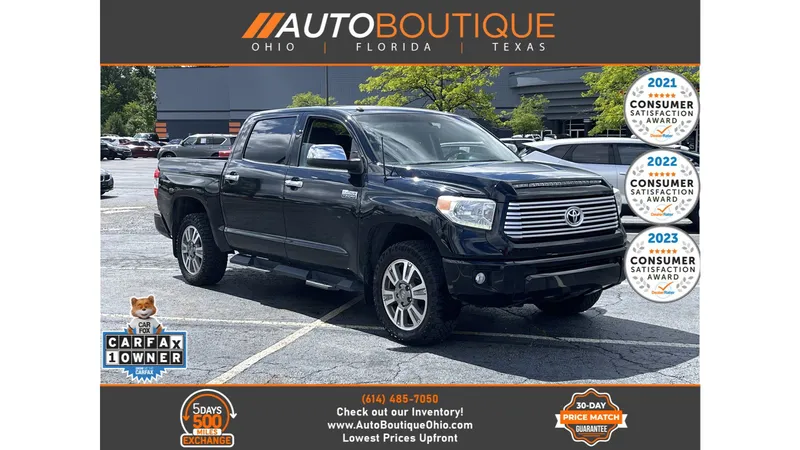 2016 Toyota Tundra 4WD Truck Platinum for sale in Columbus, OH