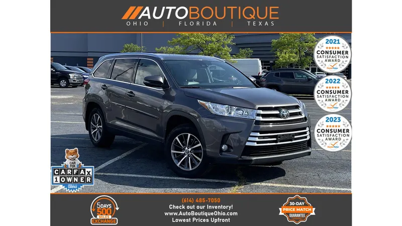 2019 Toyota Highlander XLE for sale in Columbus, OH