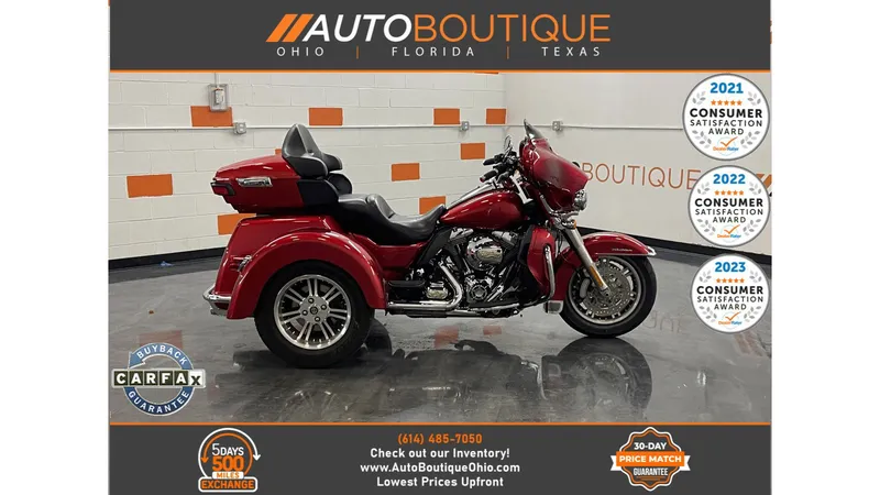2014 HARLEY DAVIDSON TRI GLIDE FLHTCUTG for sale in Columbus, OH
