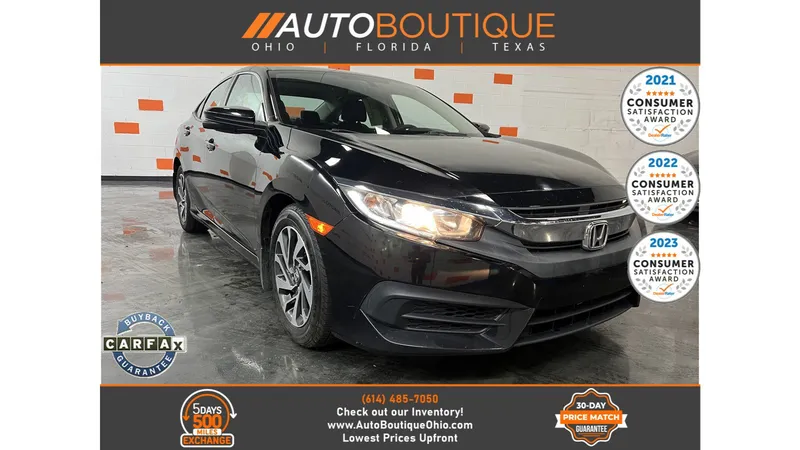 2017 Honda Civic Sedan EX for sale in Columbus, OH