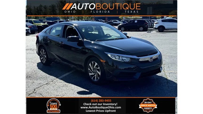 2017 Honda Civic Sedan EX for sale in Columbus, OH
