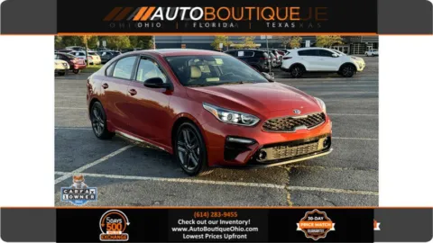 Orange 2021 Kia Forte GT-Line for sale in Columbus, OH