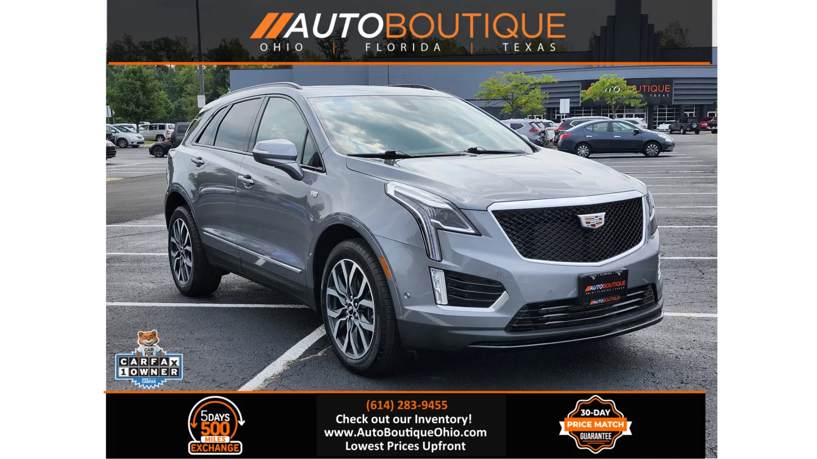 Gray 2021 Cadillac XT5 AWD Sport for sale in Columbus, OH