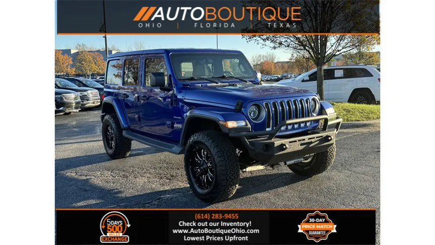 2019 Jeep Wrangler Unlimited Sahara for sale in Columbus, OH