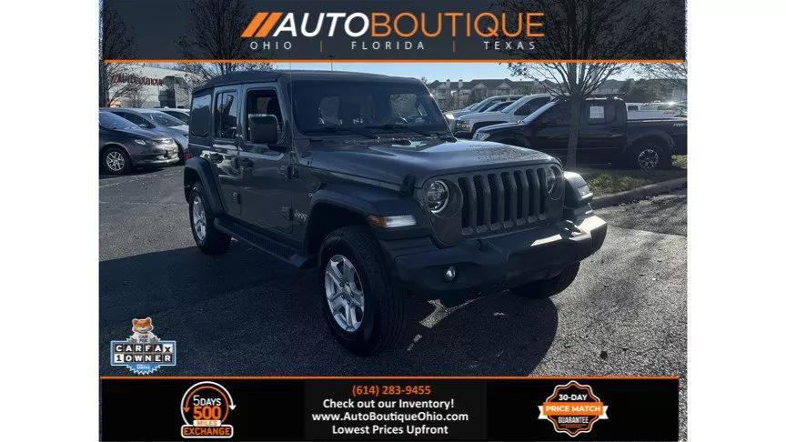 2020 Jeep Wrangler Unlimited Sport S for sale in Columbus, OH