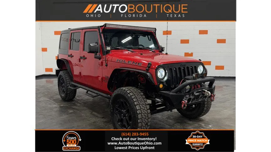 2016 Jeep Wrangler Unlimited Willys Wheeler for sale in Columbus, OH