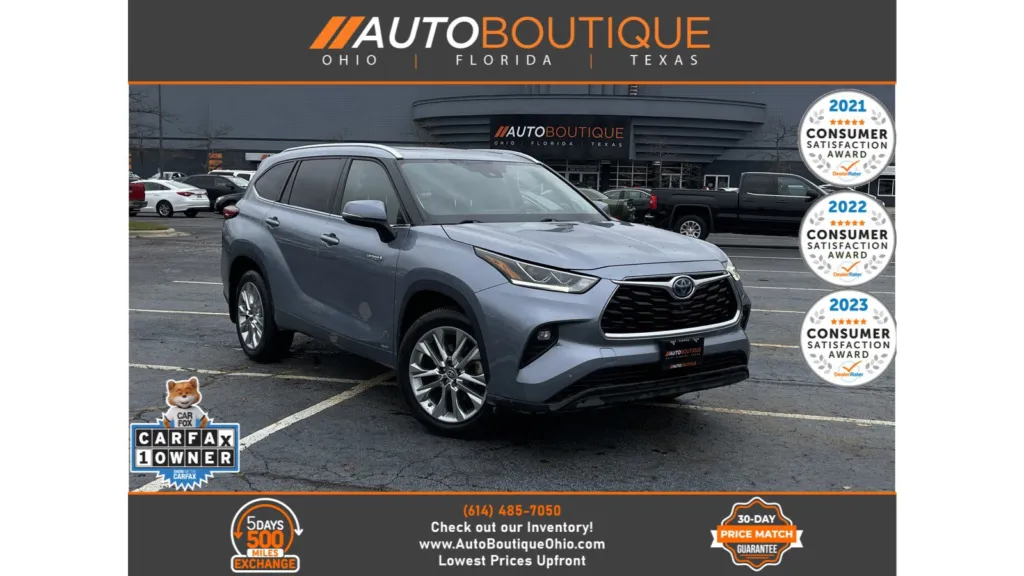 2020 Toyota Highlander Hybrid Limited for sale in Columbus, OH
