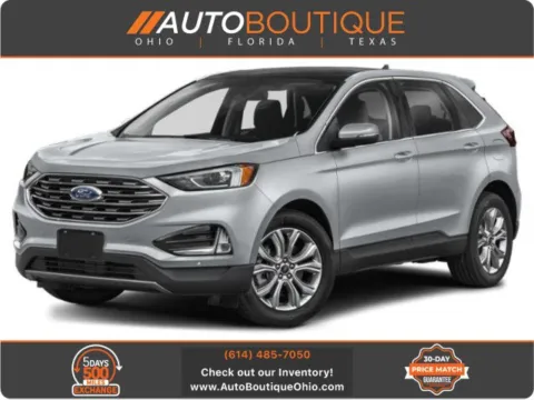 Gray 2021 Ford Edge Titanium for sale in Columbus, OH