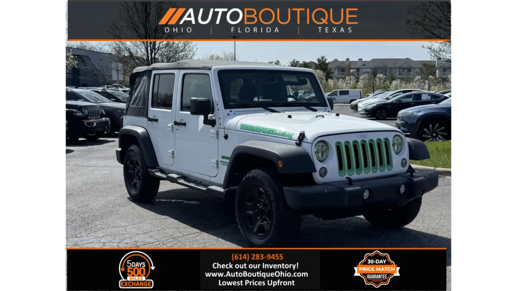 2018 Jeep Wrangler JK Unlimited Sport S for sale in Columbus, OH