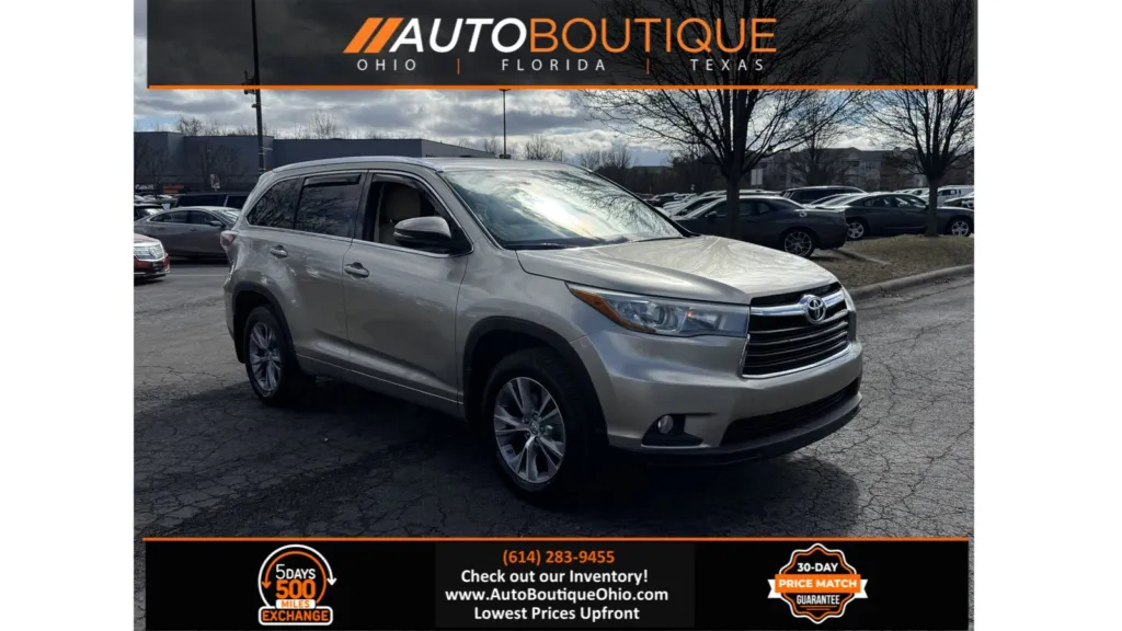 2015 Toyota Highlander XLE for sale in Columbus, OH