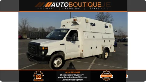 White 2010 Ford Econoline Commercial Cutaway E-450 SD for sale in Columbus, OH