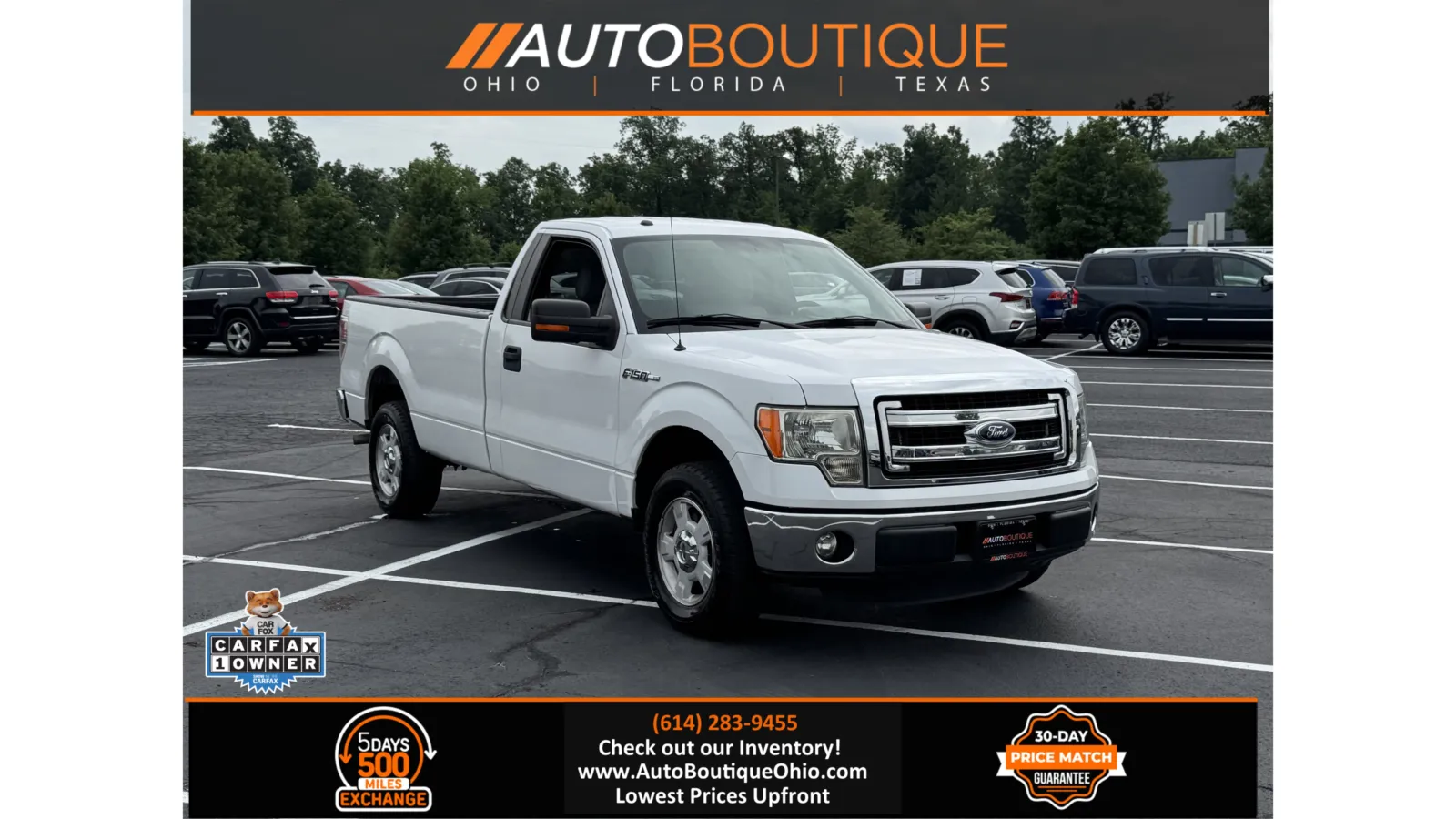 White 2014 Ford F-150 XLT for sale in Columbus, OH