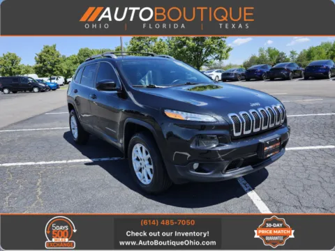Black 2016 Jeep Cherokee Latitude for sale in Columbus, OH