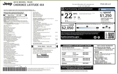More photos of 2016 Jeep Cherokee Latitude at Auto Boutique Ohio, OH