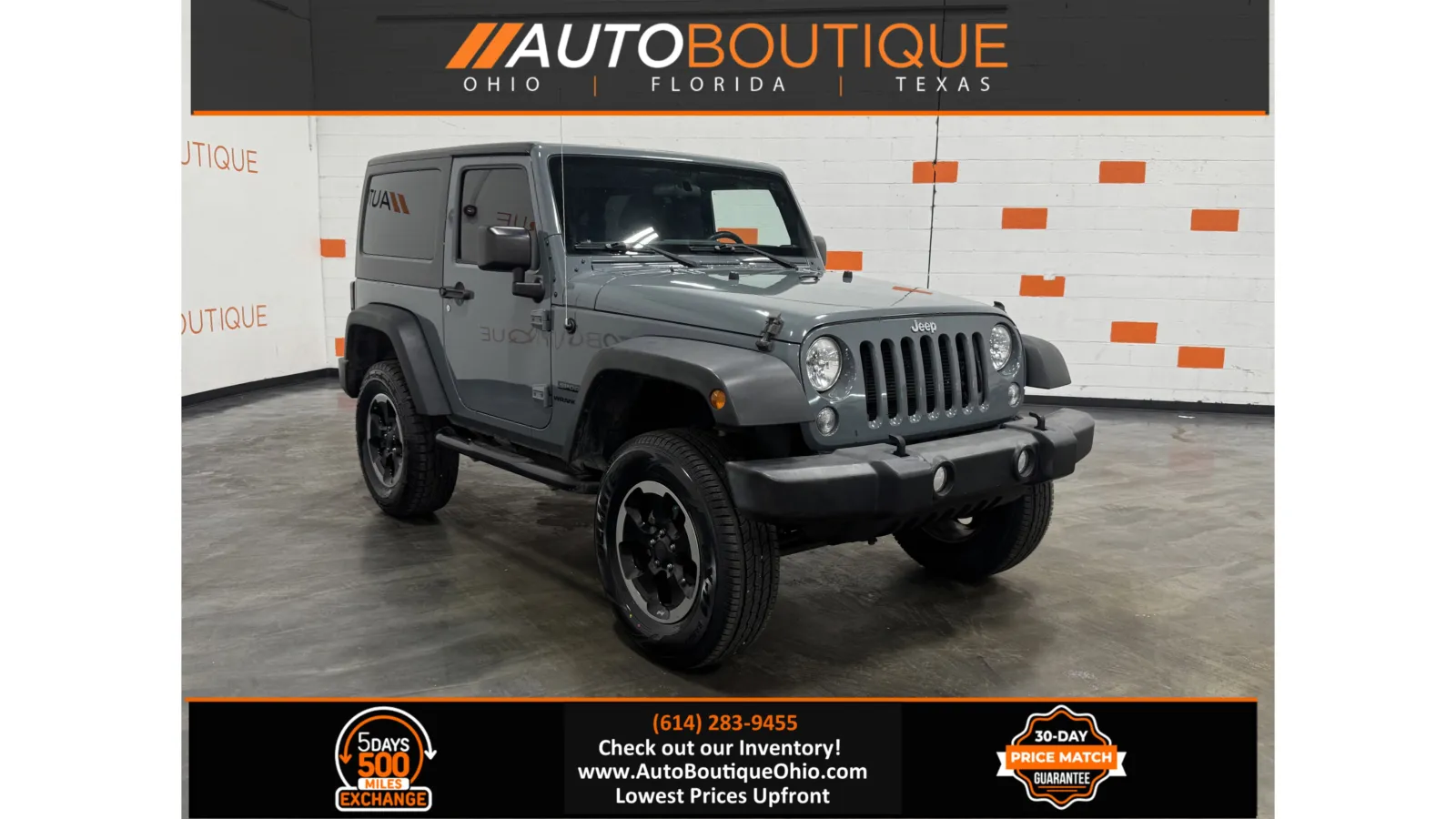 2015 Jeep Wrangler Sport for sale in Columbus, OH