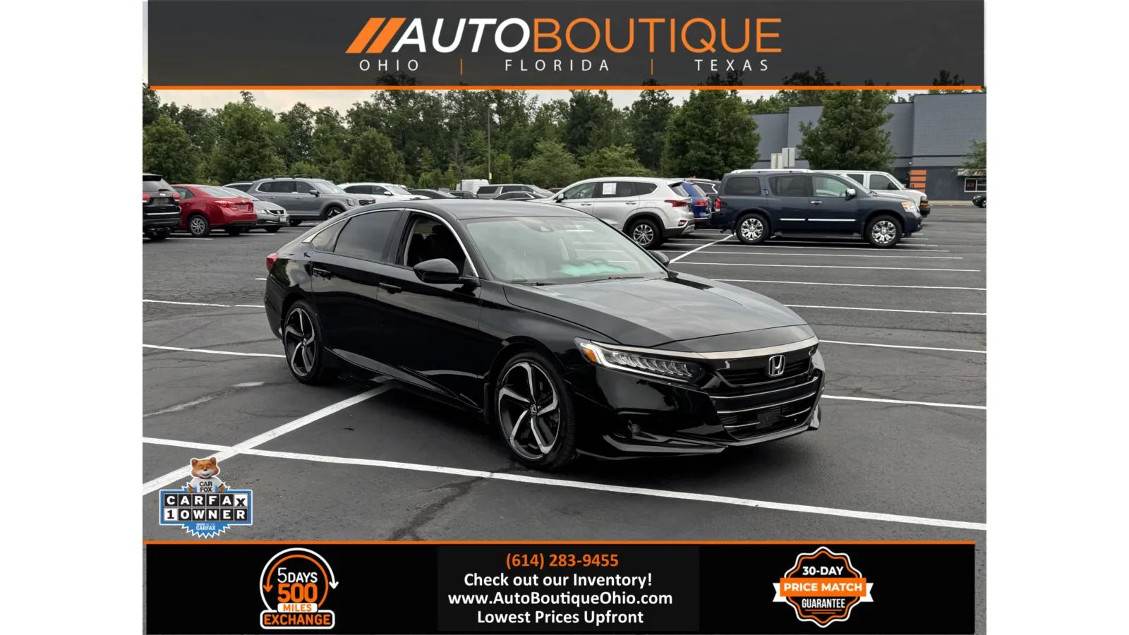 Black 2022 Honda Accord Sedan Sport SE for sale in Columbus, OH