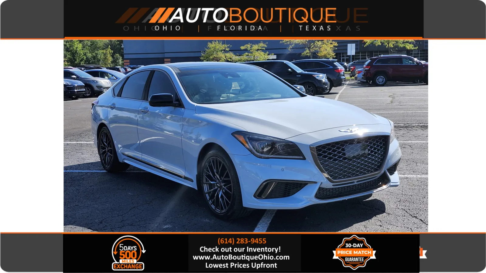 Gray 2018 Genesis G80 3.3T Sport for sale in Columbus, OH