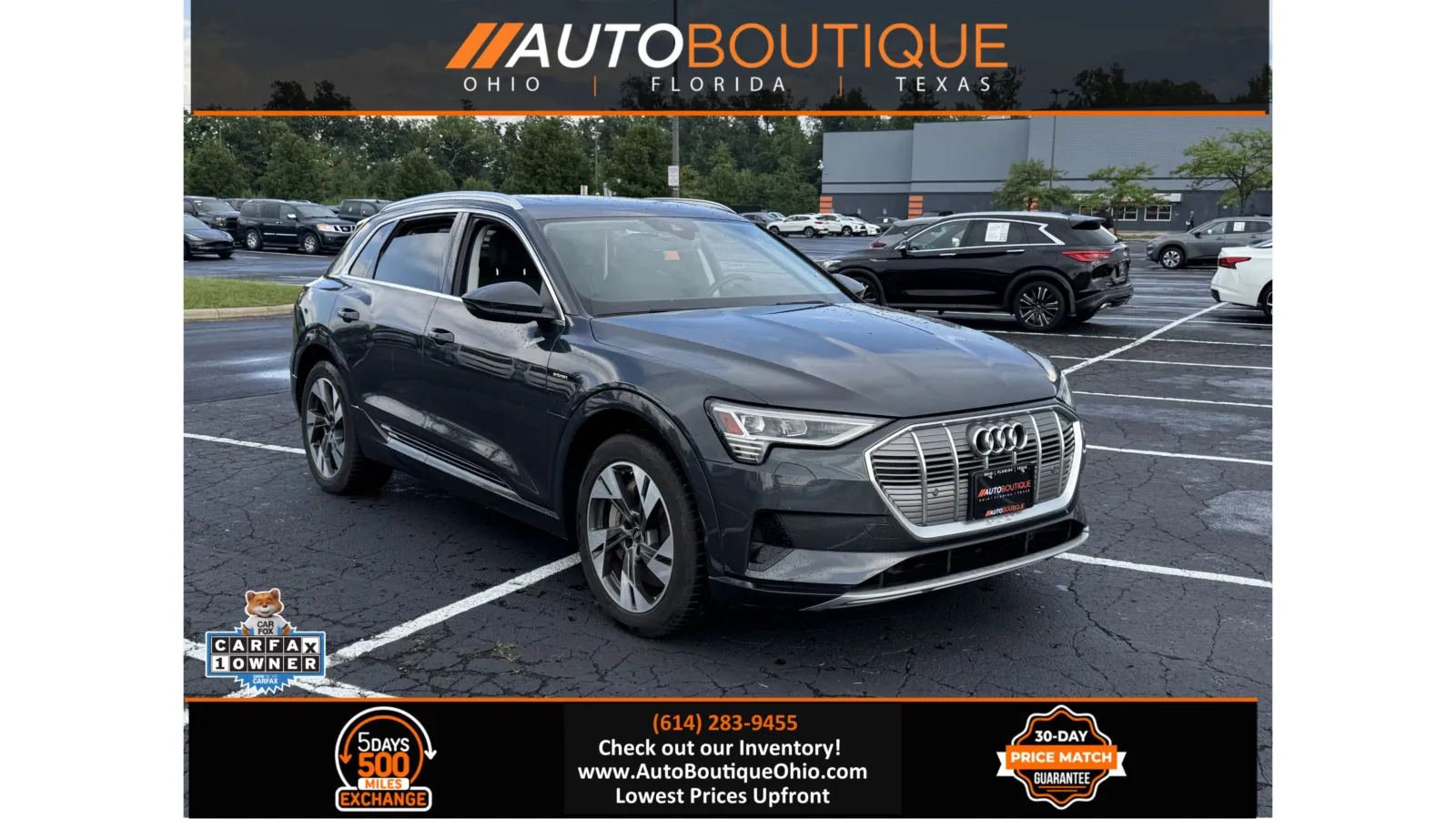 Gray 2021 Audi e-tron Premium for sale in Columbus, OH