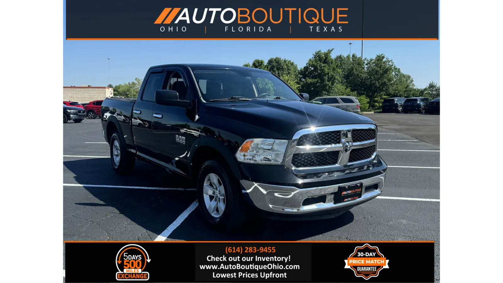Black 2013 Ram 1500 SLT for sale in Columbus, OH