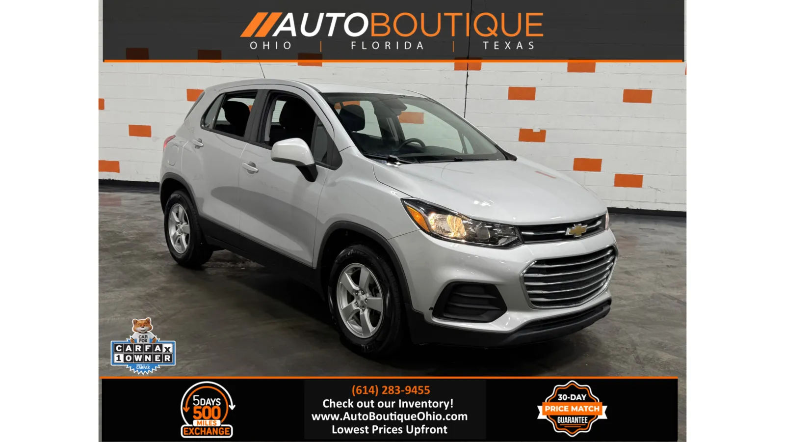Silver 2020 Chevrolet Trax LS for sale in Columbus, OH