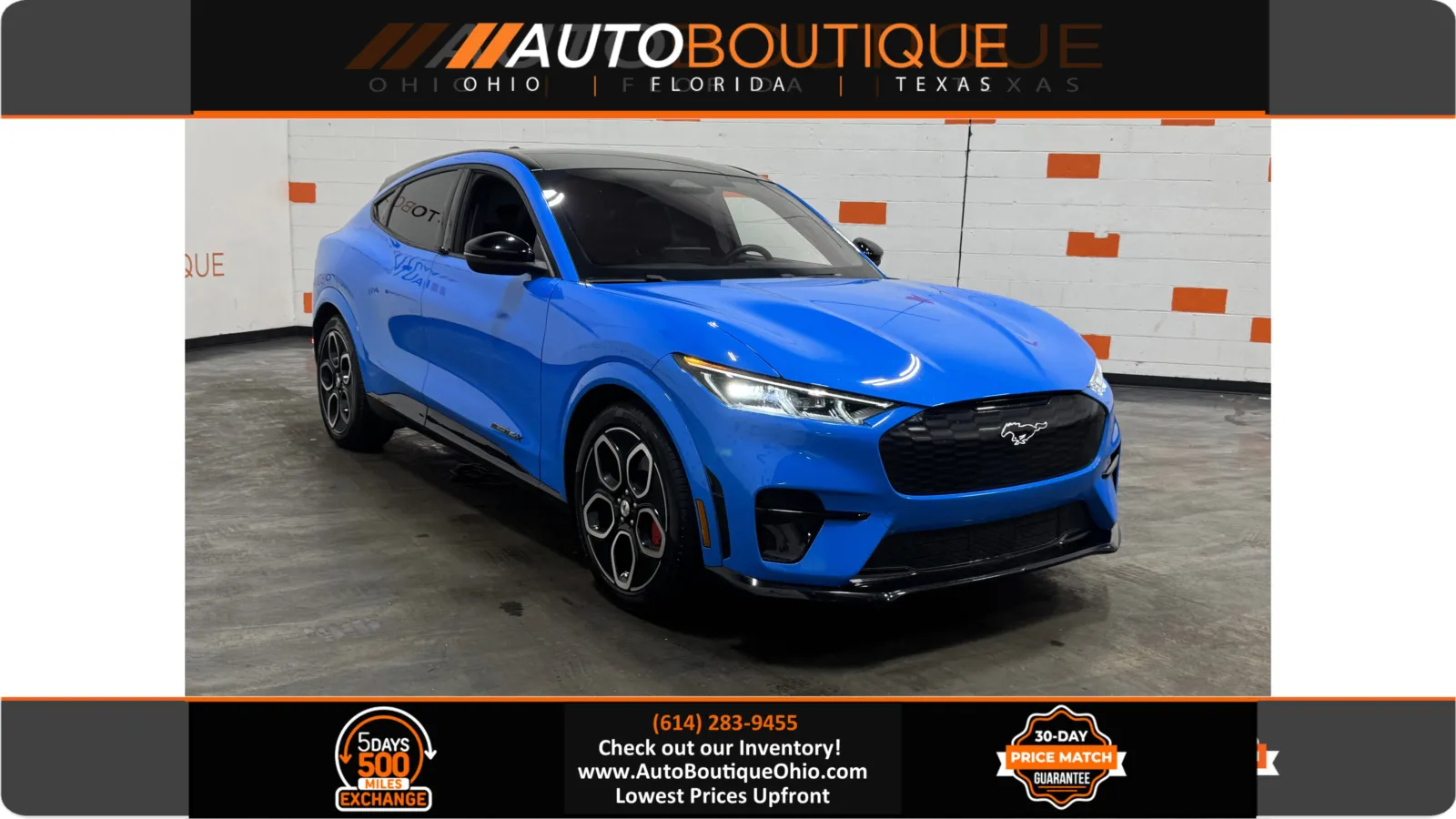 Blue 2021 Ford Mustang Mach-E GT for sale in Columbus, OH