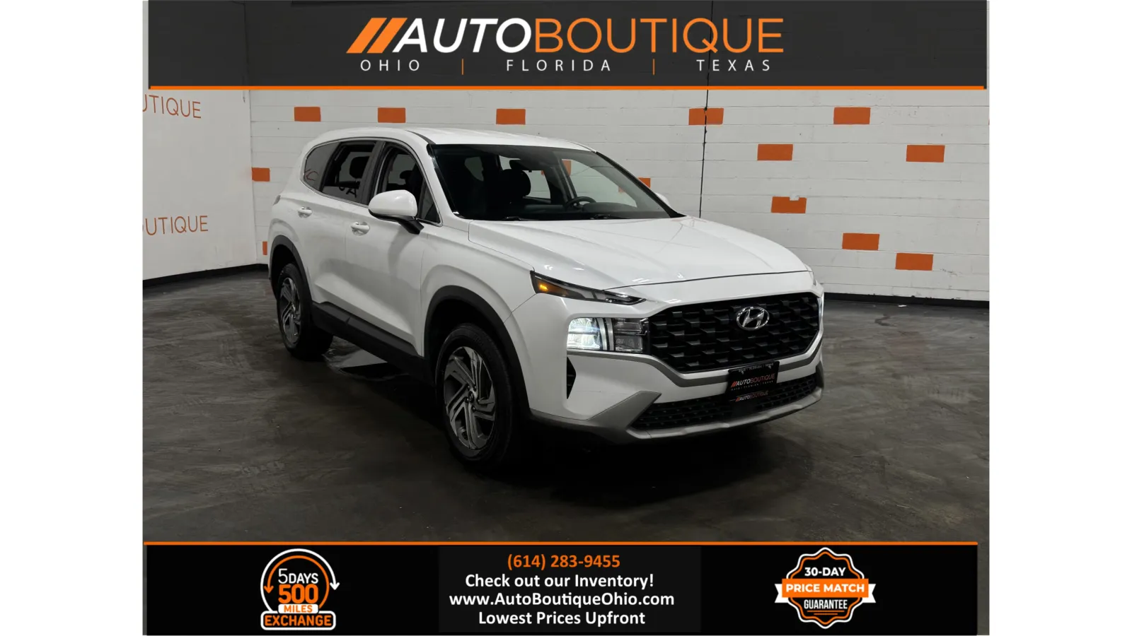 White 2021 Hyundai Santa Fe SE for sale in Columbus, OH