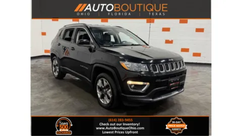 Black 2020 Jeep Compass Limited for sale in Columbus, OH