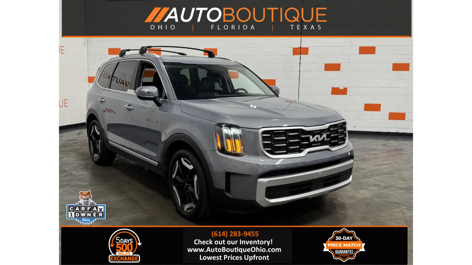 Silver 2024 Kia Telluride S for sale in Columbus, OH