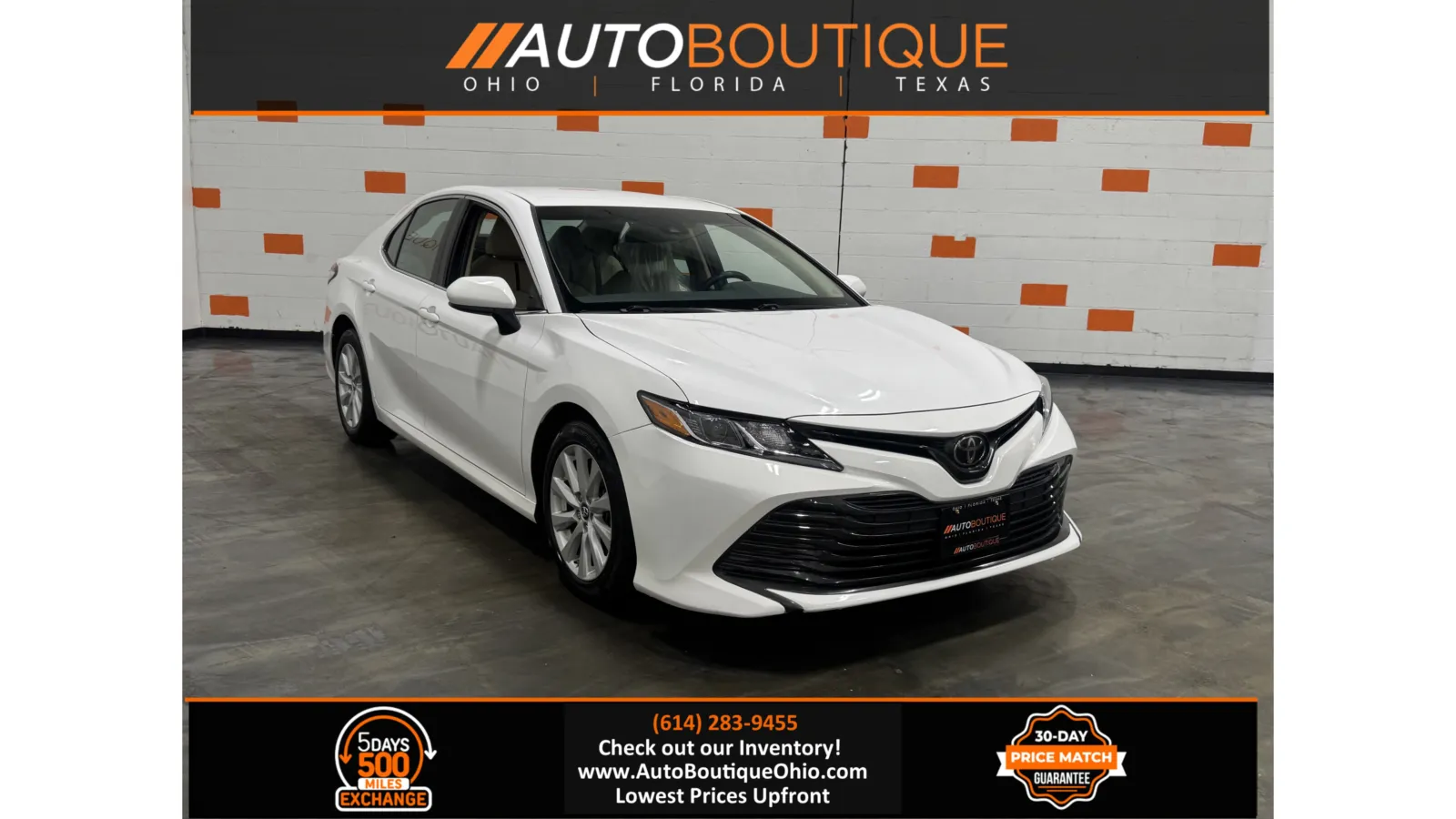 2018 Toyota Camry LE for sale in Columbus, OH