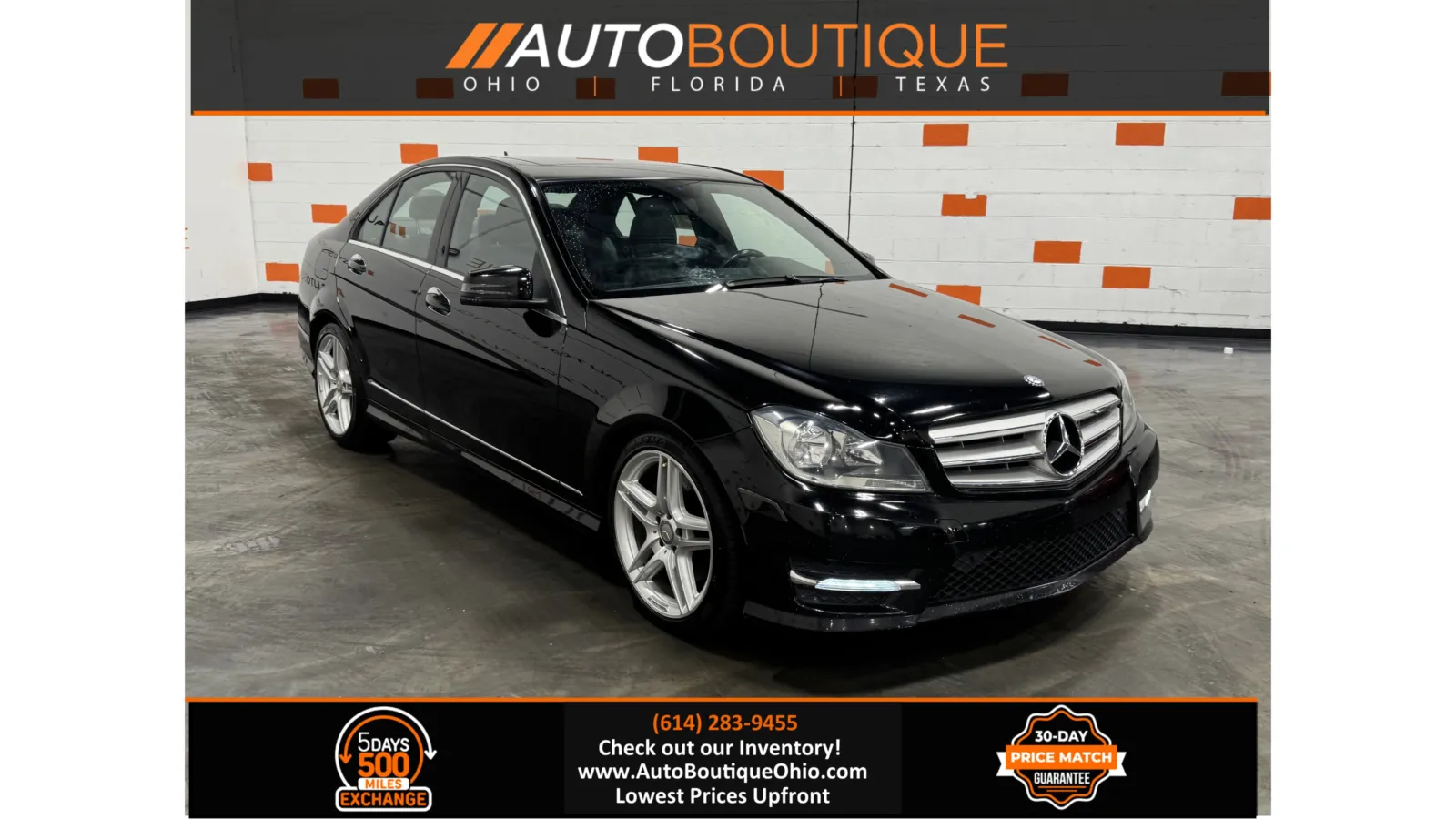 Black 2013 Mercedes-Benz C-Class C 300 Sport for sale in Columbus, OH