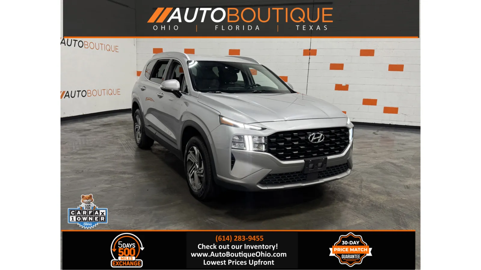 Silver 2023 Hyundai Santa Fe SEL for sale in Columbus, OH