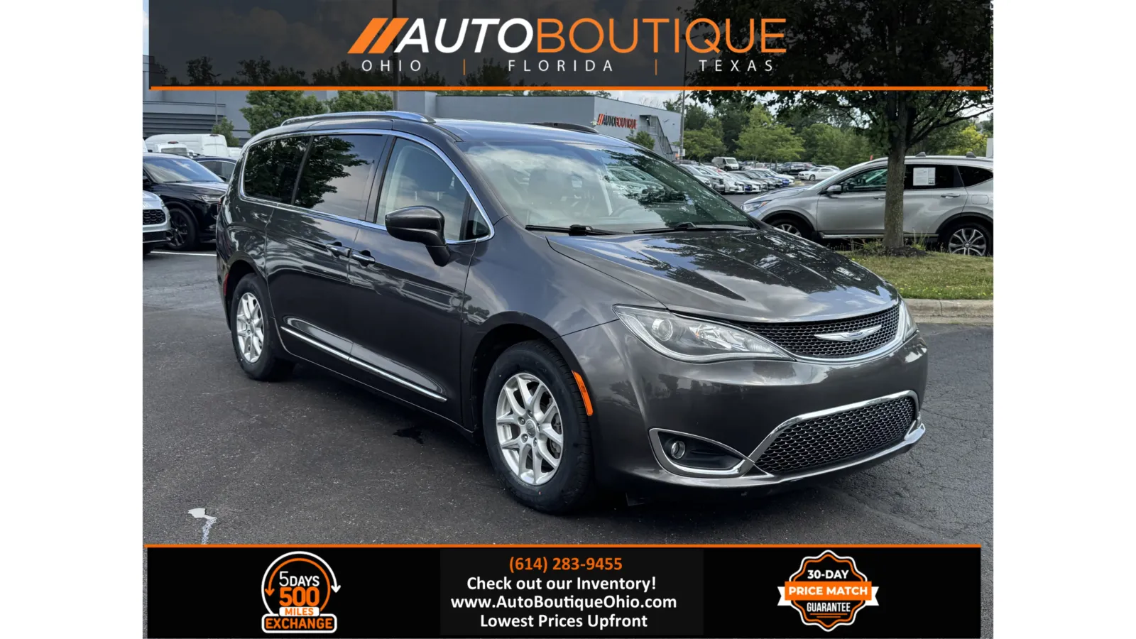 Gray 2020 Chrysler Pacifica Touring L for sale in Columbus, OH