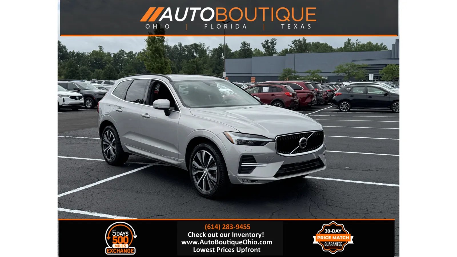 Silver 2022 Volvo XC60 Momentum for sale in Columbus, OH