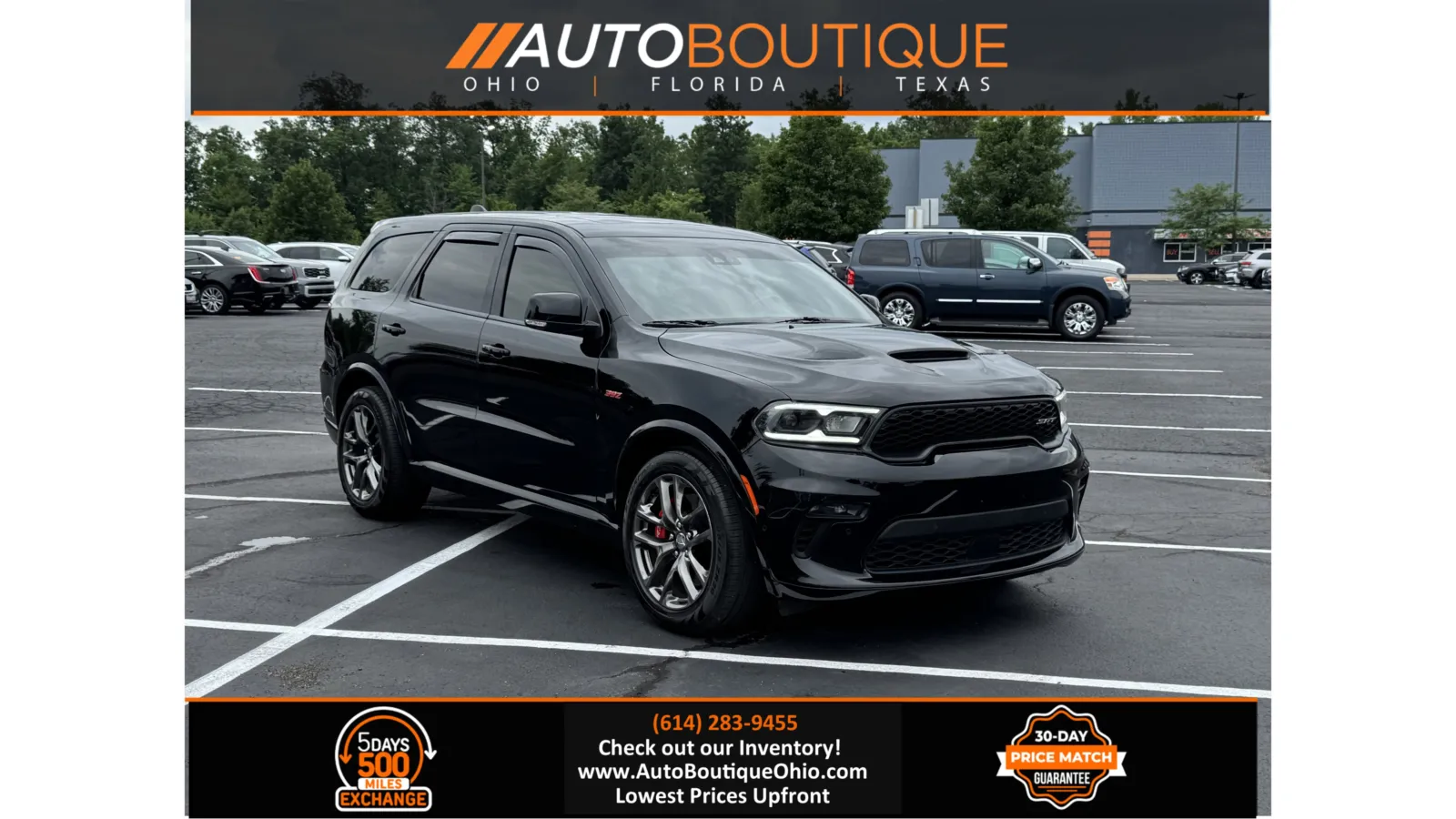 Black 2021 Dodge Durango SRT 392 for sale in Columbus, OH