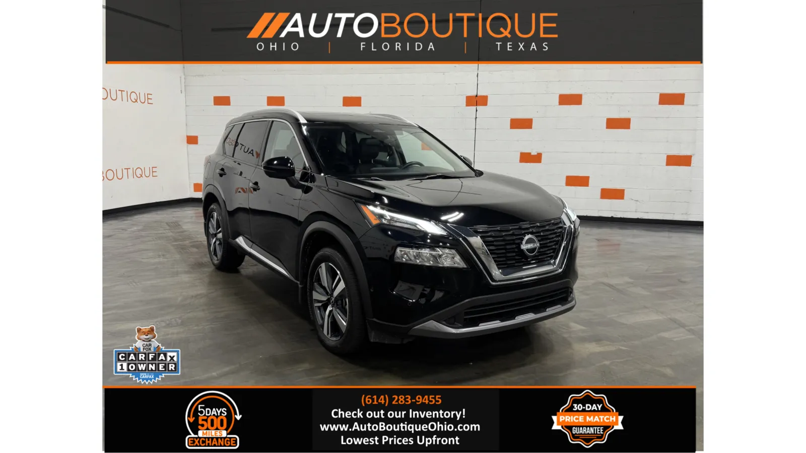 Black 2023 Nissan Rogue SL for sale in Columbus, OH