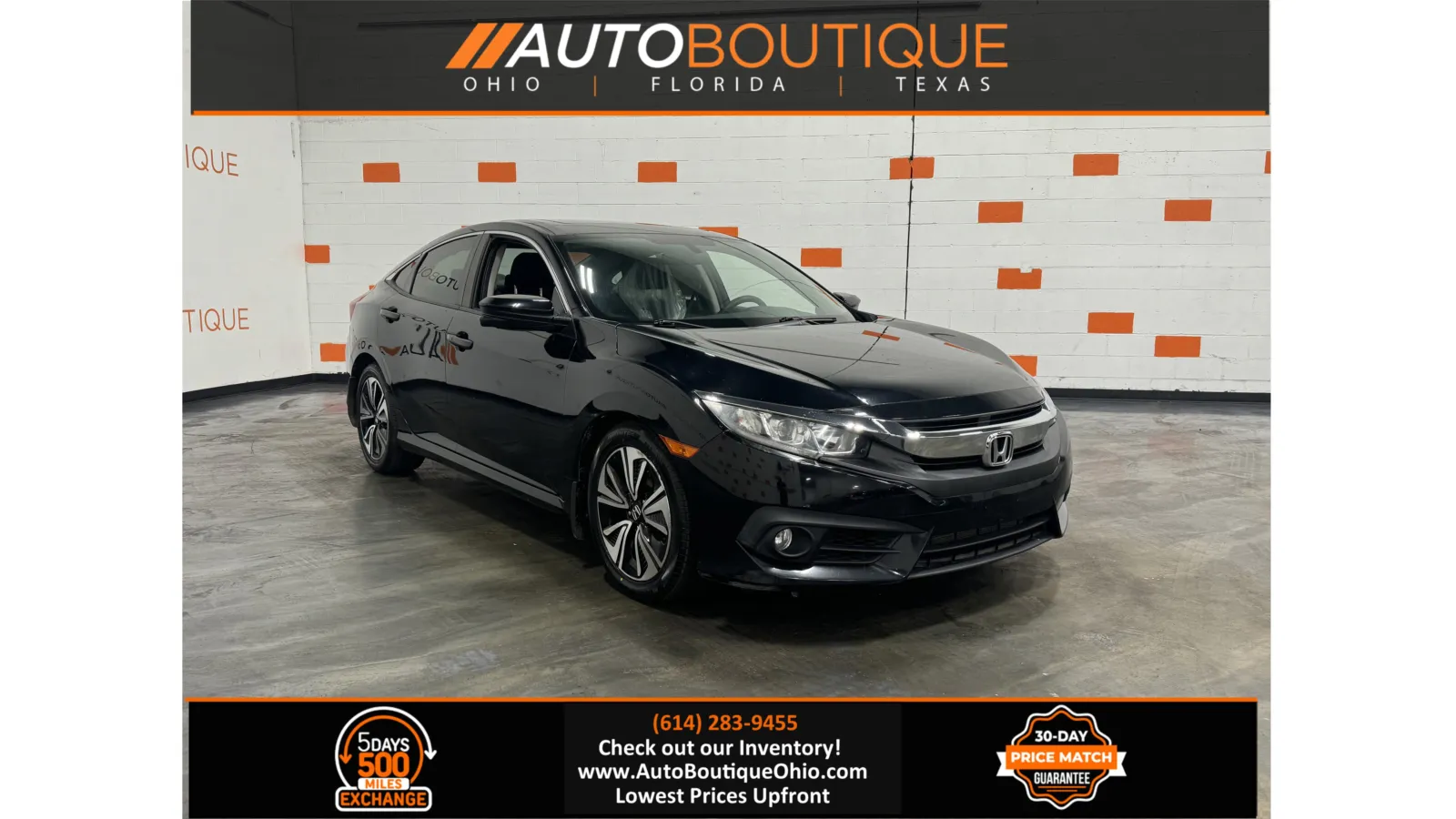 2016 Honda Civic Sedan EX-T for sale in Columbus, OH