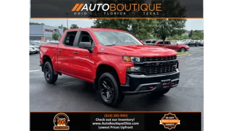 Red 2019 Chevrolet Silverado 1500 Custom Trail Boss for sale in Columbus, OH