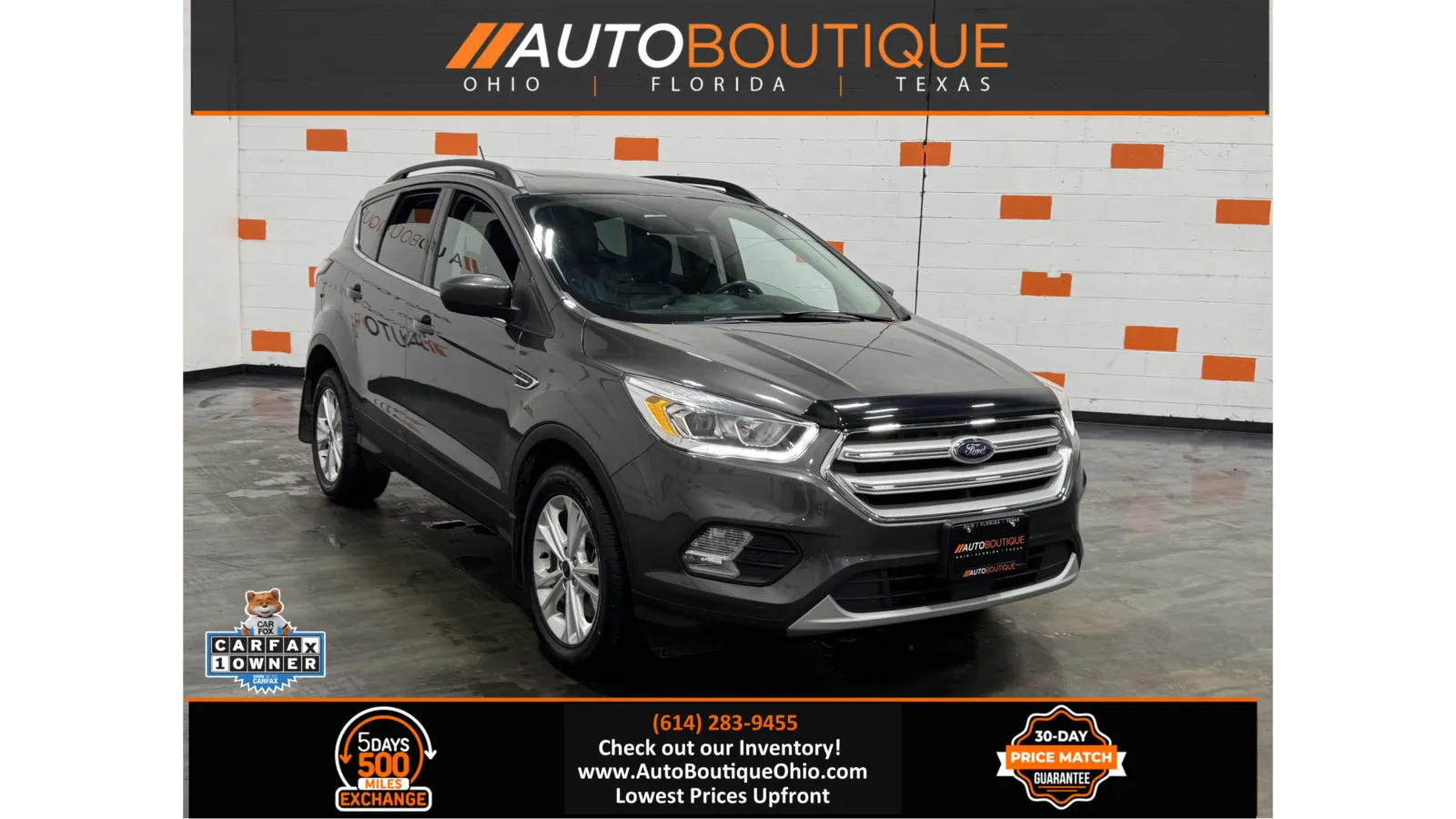 Gray 2018 Ford Escape SEL for sale in Columbus, OH