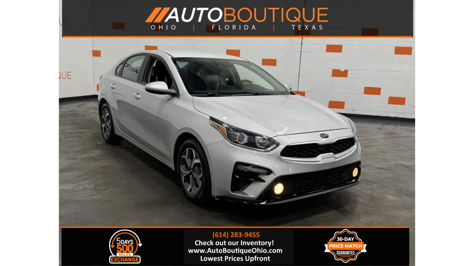 Silver 2021 Kia Forte LXS for sale in Columbus, OH