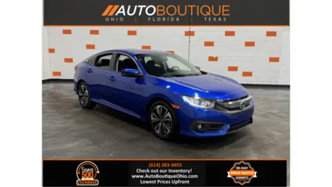 Blue 2017 Honda Civic Sedan EX-T for sale in Columbus, OH
