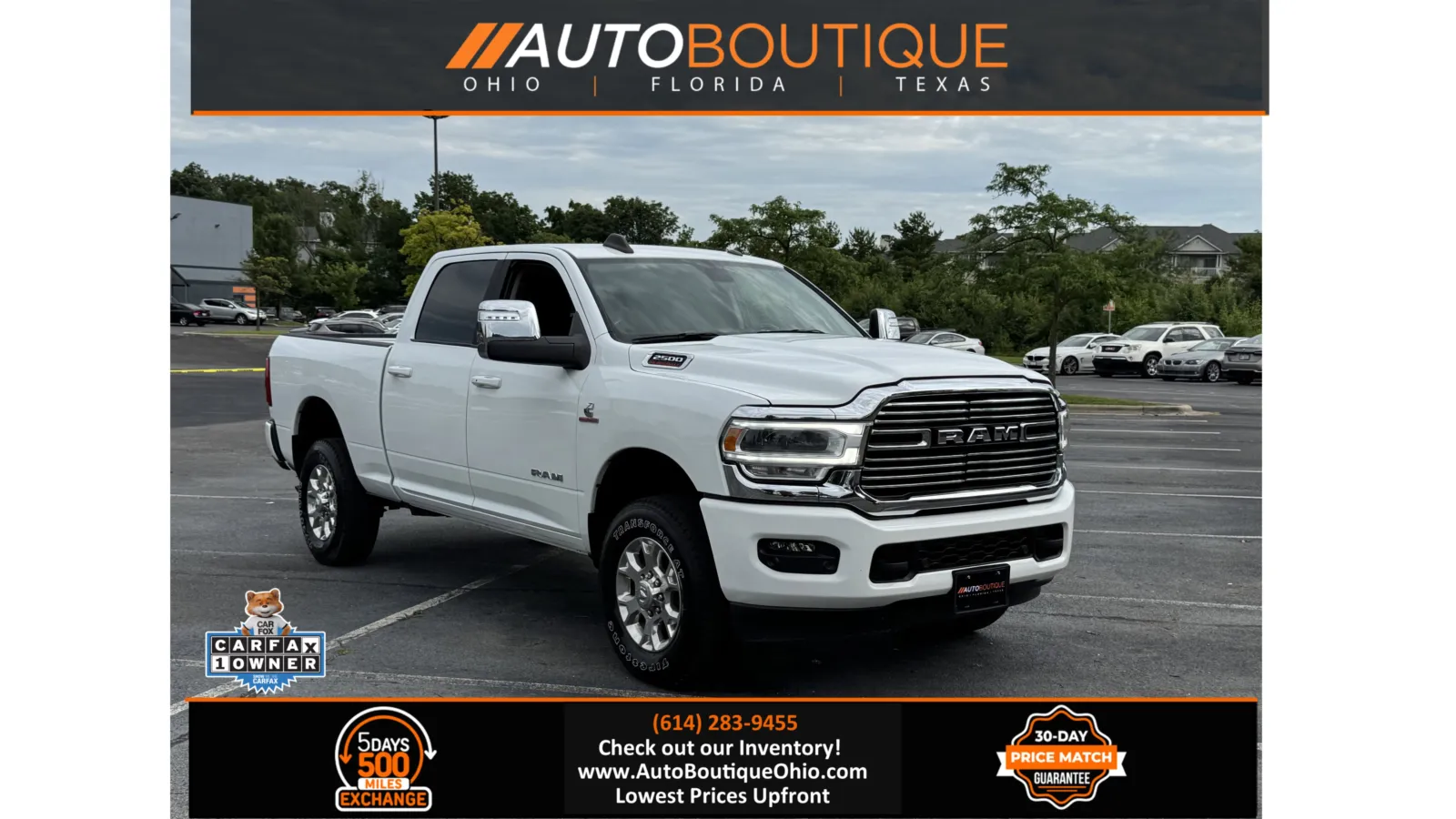 White 2024 Ram 2500 Laramie for sale in Columbus, OH