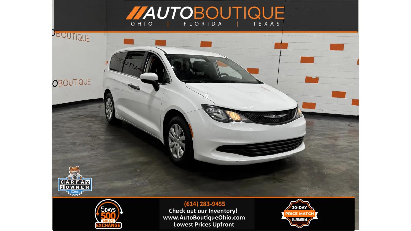 White 2020 Chrysler Voyager L for sale in Columbus, OH