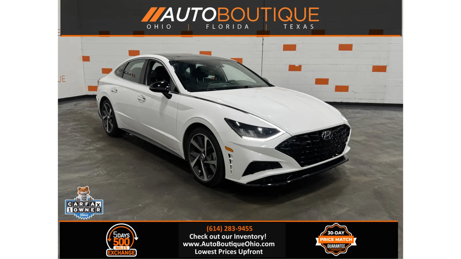 White 2022 Hyundai Sonata SEL Plus for sale in Columbus, OH