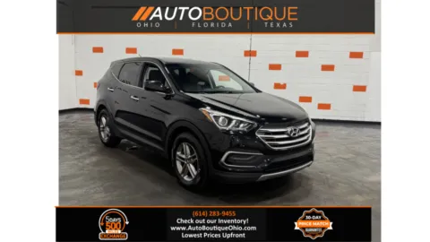 Black 2018 Hyundai Santa Fe Sport 2.4L for sale in Columbus, OH