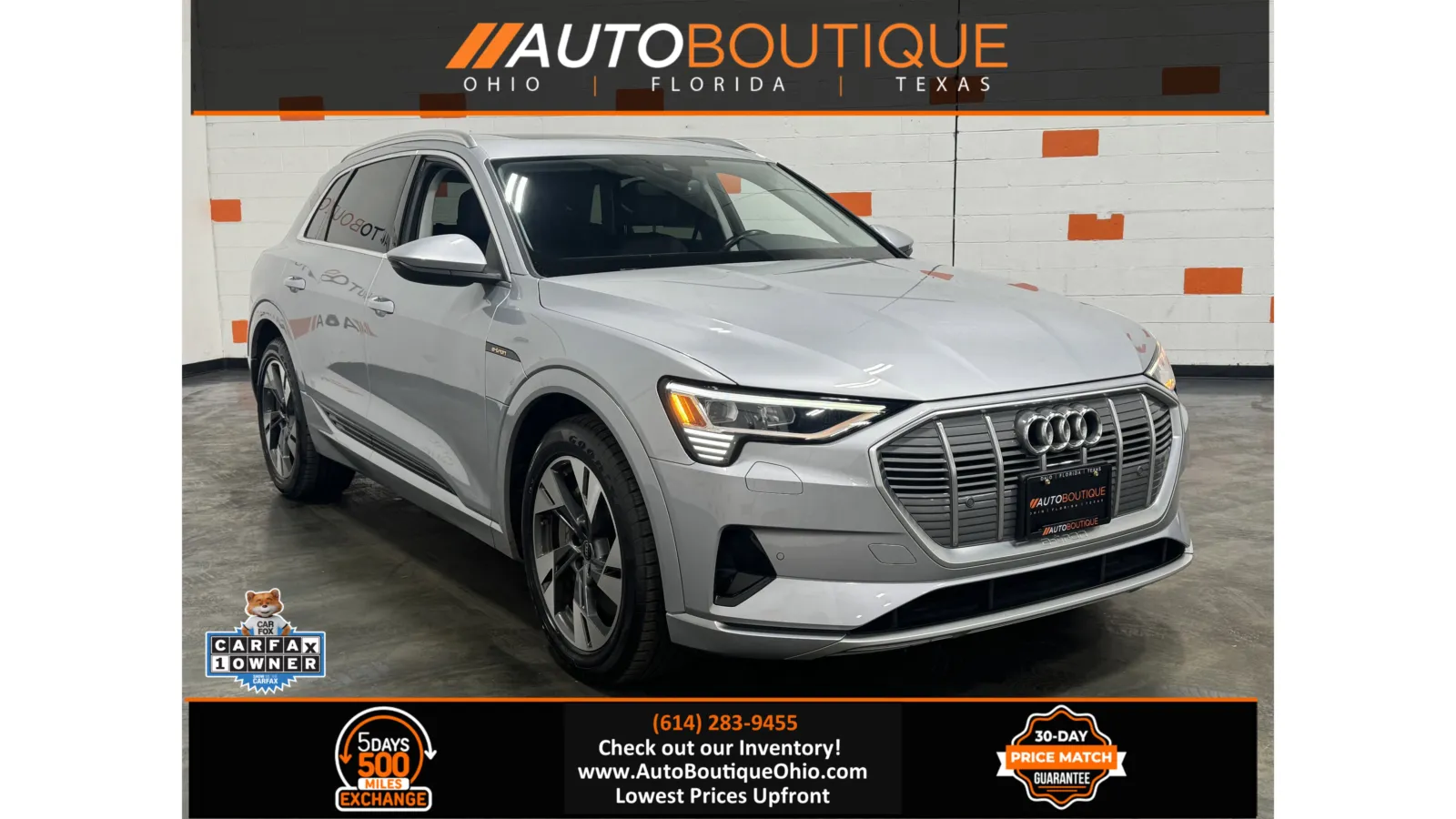 Silver 2022 Audi e-tron Premium for sale in Columbus, OH