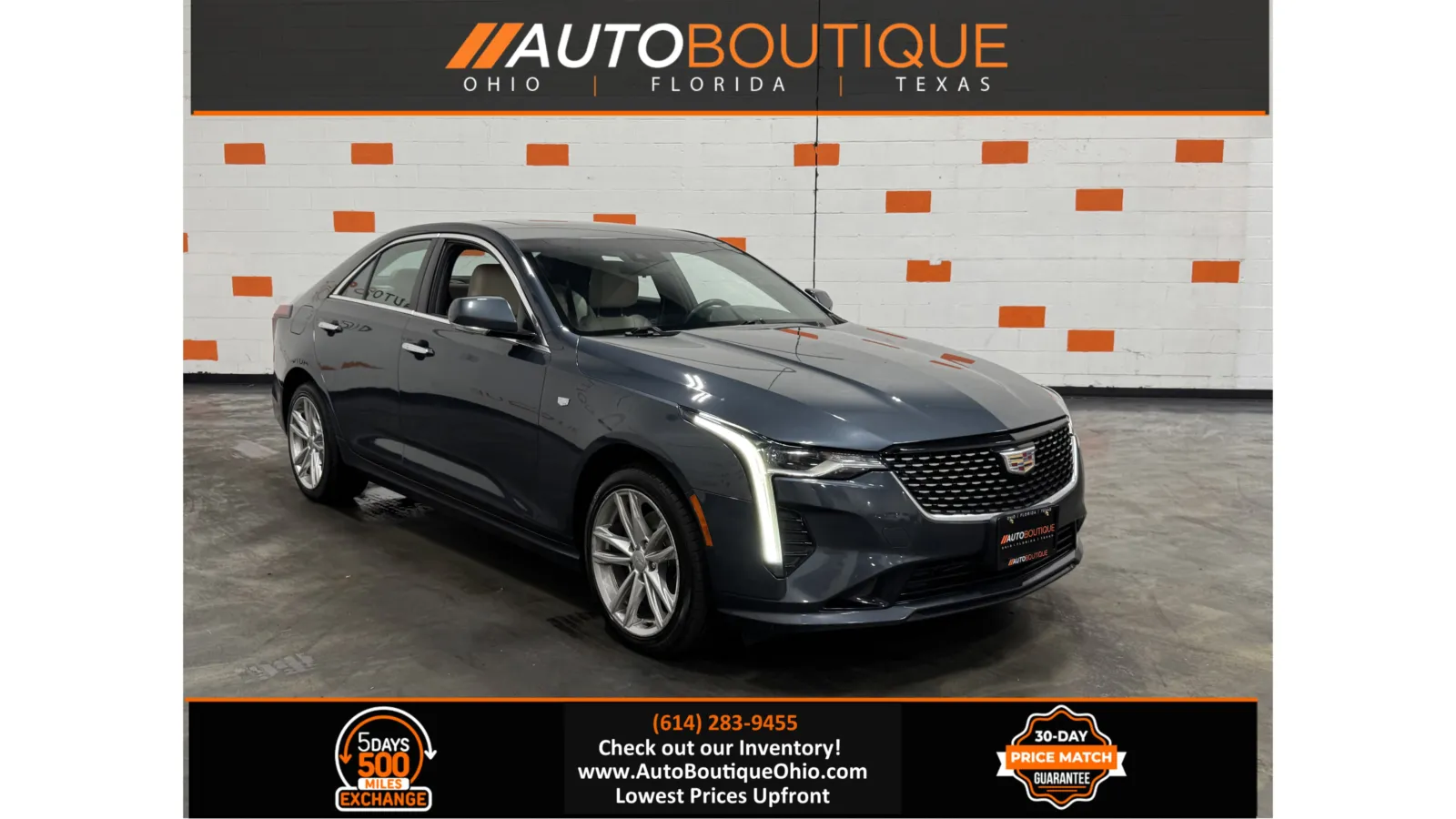Gray 2021 Cadillac CT4 Luxury for sale in Columbus, OH
