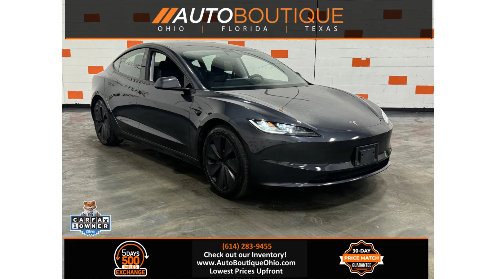 Gray 2024 Tesla Model 3 for sale in Columbus, OH
